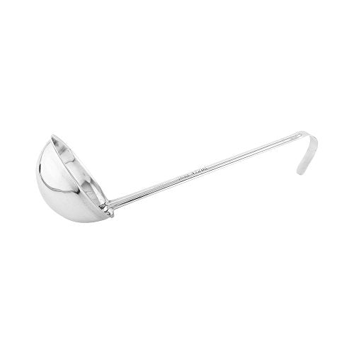 Restaurantware Met Lux 16 Ounce Serving Ladle, 1 With Hook Handle Soup Ladle - Dishwasher-Safe, Corrosion-Resistant, Stainless Steel, For Stirring, Pouring, & Serving - size: 16 oz