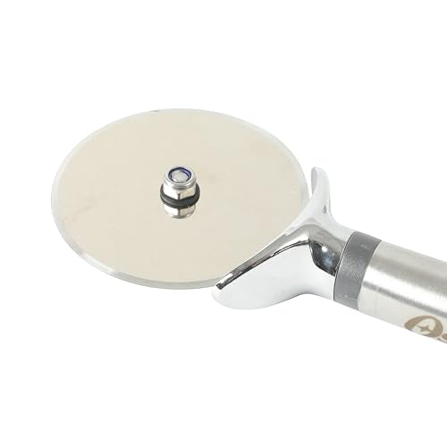Oster Chadswyck 8.7” Pizza Cutter, Stainless Steel Pizza Wheel, Sharp Rolling Blade, Ergonomic Handle, Dishwasher Safe - color: Chadswyck (8.7" Pizza Cutter)