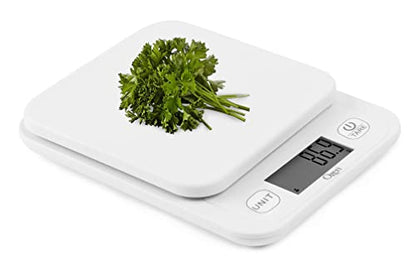 Ozeri Garden and Kitchen Scale II, with 0.1 g (0.005 oz) 420® Variable Graduation Technology® - color: White