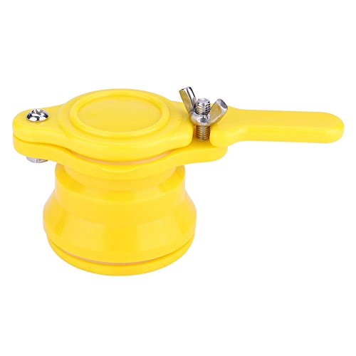 Honey Gate Valve for Bucket, Yellow Nylon Honey Extractor Valve Honey Tap Beekeeping Equipment Bee Hive Tool Beekeeper Tool