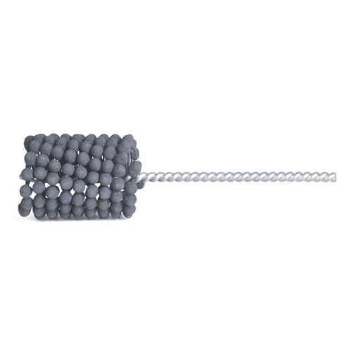 Garhgi 2-1/8"(54mm) Cylinder Hone Tool with 320 Grit SC Abrasive Balls, Flexible Resilient for Engine Brake Rotors Piston Rings Portings Polishing Finishing on Softer Metals Cast Iron Stainless Steel - size: 2.125"(54mm), style: 320 Grit