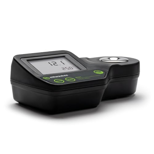 Milwaukee 0 to 85% Brix Digitial Refractometer with Carrying Case - MA871BOX