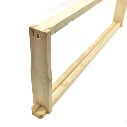 GLFRMS Beekeeping Beehive Body Super Foundation Wood Frame