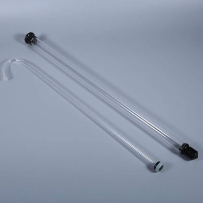 Auto Siphon 4.27ft, Racking Cane for Beer Wine Bucket Carboy Bottle with Tubing Plastic Beer Bottle Filler Home Brewing for Wine Making