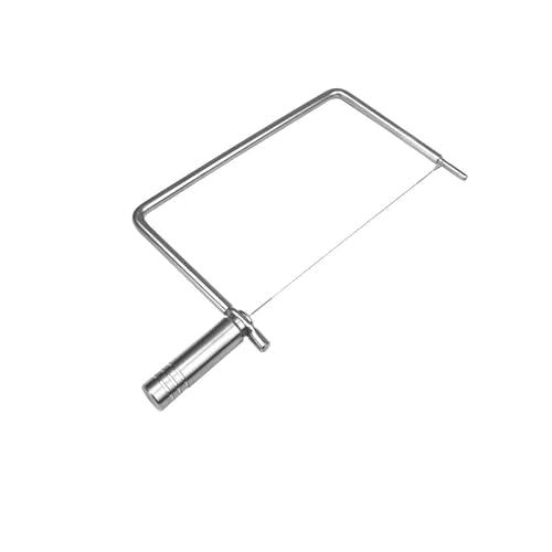 Cheese Slicer Stainless Steel butter slicer Portable Butter Slice Cutter Cheese for Kitchen With 1 Extra Wire (3,6 Inch) - size: 6 Inch