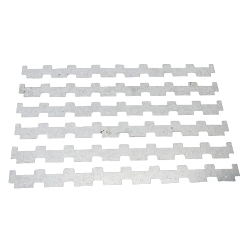 Tyenaza 10PCS Beehive Frame Spacers, Stainless Steel Nest Frame Card Strip Bee Box Spacing Tool for Beekeeping