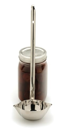 RSVP International Endurance Canning Collection Non-Reactive 18/8 Stainless Steel, Dishwasher Safe, Ladle, 13-1/2" - size: Ladle, 13-1/2"