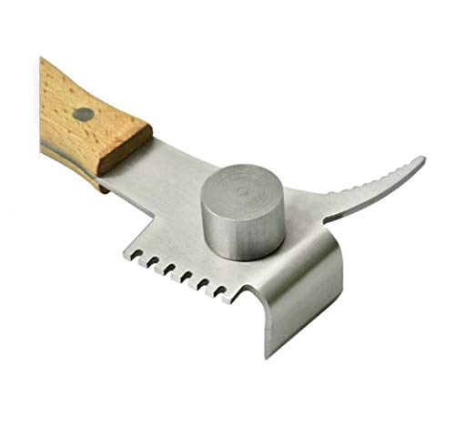Wooden Handle Multifunction Bee Hive Scraper Tool Beekeeping Equipment Bee Hive Beekeeping Tool Supplies (Scraper Tool) - color: Scraper Tool