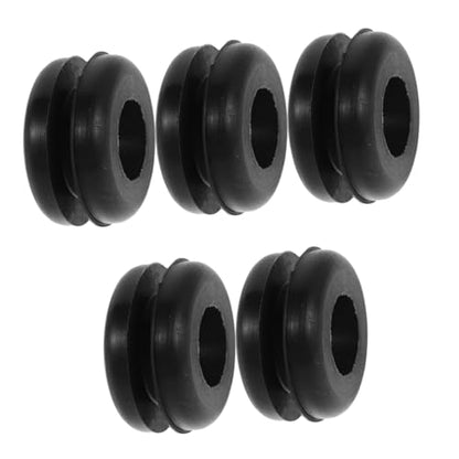5pcs Rubber Grommet for Drilled Lid Compatible with Fermenter Bucket Lids and Wine Fermenter, Leakproof Airlock Rubber Sealer Ring for DIY Fermentation Projects and Homebrewing