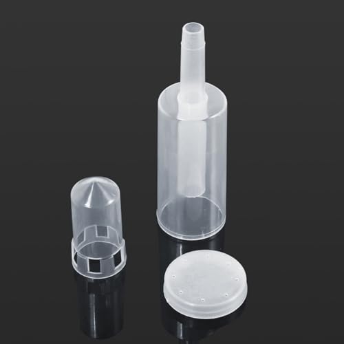 Fermentation Airlock 6-Pack Water Sealed One Way Airlock for Homebrew Beer Wine and Cider Making Fits Standard Stoppers and Bungs - color: Transparent, size: 6 pcs