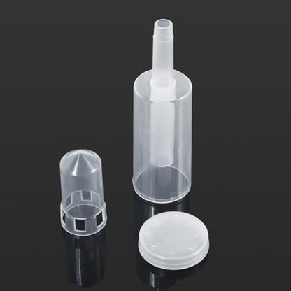 Fermentation Airlock 6-Pack Water Sealed One Way Airlock for Homebrew Beer Wine and Cider Making Fits Standard Stoppers and Bungs - color: Transparent, size: 6 pcs