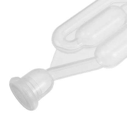 SOIMISS Plastic Airlock for Wine and Beer Fermentation with Explosion Prevention and Oxidation Avoidance Features, Includes S-shaped Fermentation Airlock and Bung for Homebrew Cellars