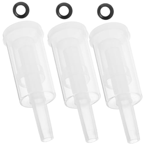 Cabilock 3sets Wine Stoppers Kit Assorted Color One Way Valves for Homebrew Wine Making Air Locks for Fermenting Beer Sauerkraut Easy to Clean Design 6pcs*3