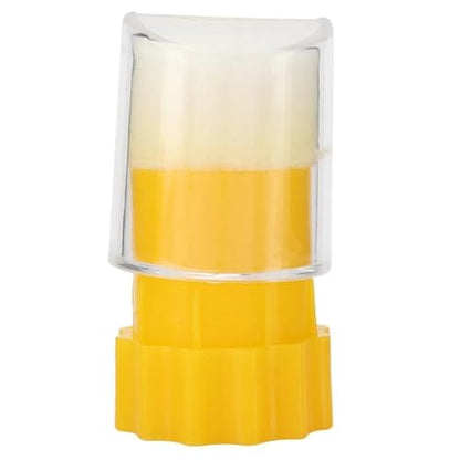 Bee Queen Marking Cage Bottle Box 6pcs Creative Plastic Queen Bee Marking Catcher with Plunger Strong Bee Marker Bottle Handed Beekeeper Tool Garden Bee Tools(Style 1-Y) - color: Style 1-Y