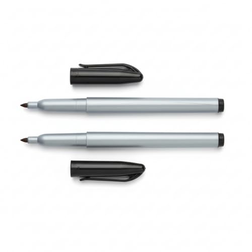 Cadie Permanent Freezer Marker Set of 2 – Waterproof Fast-Drying Black Ink Pens with Chisel Tip for Food Labeling, Fridge & Freezer Storage, Kitchen & Lab Use & General Organization. - style: 2 Pack