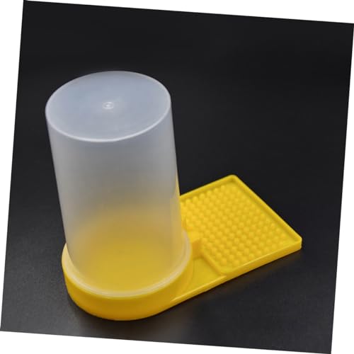 8pcs Bee Feeder Station Bee Feeding Cup Beehive Entrance Feeder Water Hive Tool