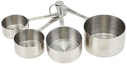 Cuisinart Stainless Steel Measuring Cups Set of 4 and Measuring Spoons Set of 4