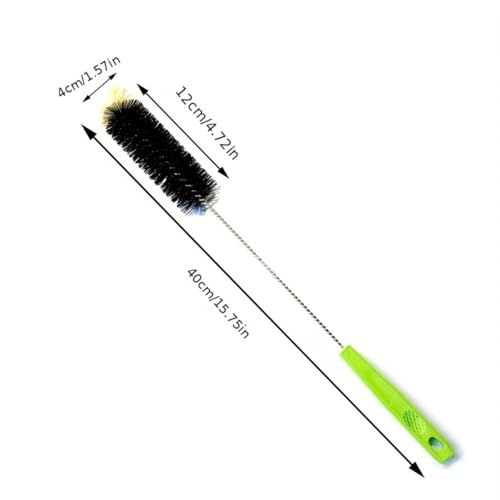 Leadigol 2 PCS Bottle Cleaning Brush, 15.7 Inches Extra Long Bottle Cleaning Brush Water Bottle Brush Flexible Bendable Cleaner for Washing Narrow Neck Bottles