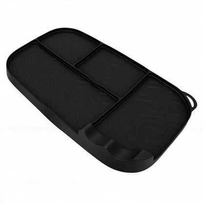 Reusable Silicone Air Fryer Liner 16.5x9 Inch Non Stick Heat Counter Mat for, Oil Draining Pad for Kitchen Countertops and Appliances