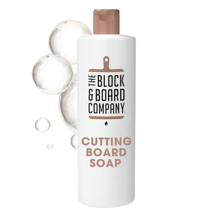 Specialist Board Cutting Board Soap by the Block & Board Company | Food Grade Finishing Wax for Wood, & Butcher Block, and Countertop | Preserves Wood | Food Grade Cleaning Solution | 8.5oz/250ml - size: Soap