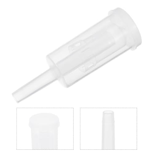 2pcs Three-piece Plastic One-way Valves Lightweight Wine Airlocks for Home Brew Accessory Suitable for Foods and Self-brewed Wine Professional and Personal Use