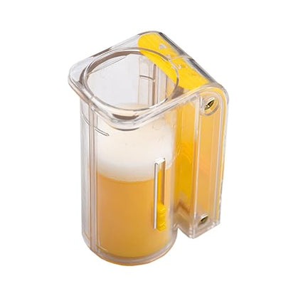 5 Pieces Queen Bee Cage Catcher Clip Plastic Queen Catcher Bee Queen Marking Catcher Queen Bee Marking Cage Queen Catching Tool with 1 Pcs Queen Bee Marking Bottle, Clear
