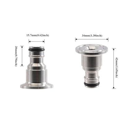 Wires and Cables 34mm Tri Clamp Garden Adapter Stainless Steel 304 Homebrew Brewery Conical Fermenter Parts Wires and Cables
