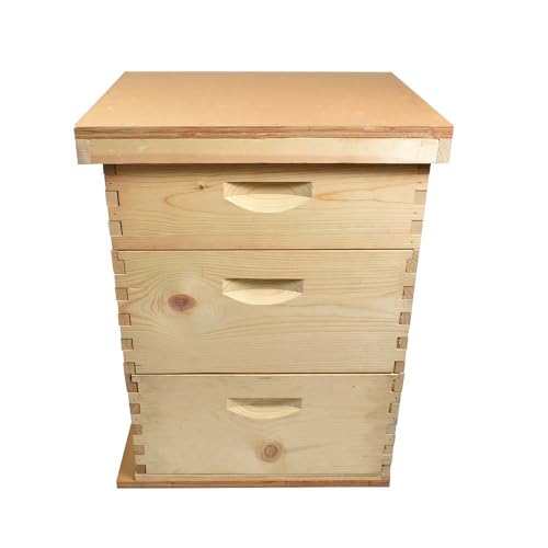 GL-2B1SK-ER Beekeeping Double Deep Box Beehive Kit