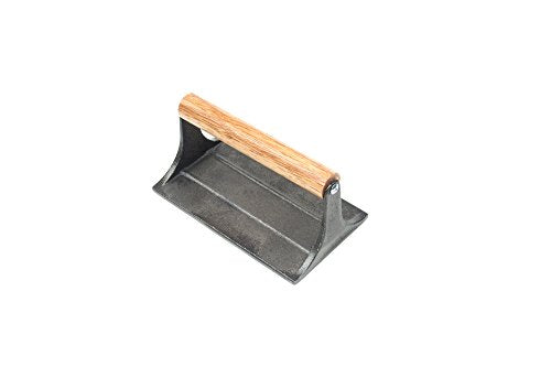 Outset Bacon Press, 6.75 Inches, Metallic - style: Bacon Grill Press