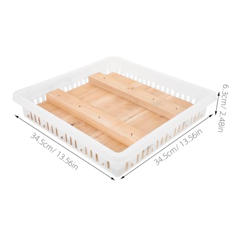 ABOOFAN Cheese Making Press with Household Use Beginner Friendly, Tofu Press Mold for Wood and Plastic Materials, Compact Design for Versatile Usage DIY Cheesemaking