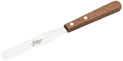 Ateco Straight Spatula, 4.5 Inch, Wood - size: 4.5 Inch - Straight