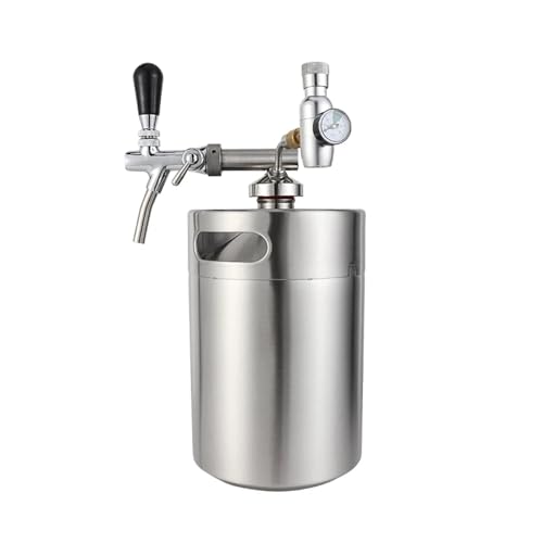 Home Brewing Mini Keg Dispenser GrowlerTap Spear Stainless Steel Beer Spear for 2L/3.6L/4L Mini Keg Bar Tools Easy to Install Brewing Accessories(Spear) - color: Spear
