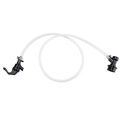 3.3ft Beer Hose, Beer Brewing Tubing with Ball Lock Disconnect and Party Tap for Corny Cornelius Keg Distribution Home Brewing Outdoor Parties