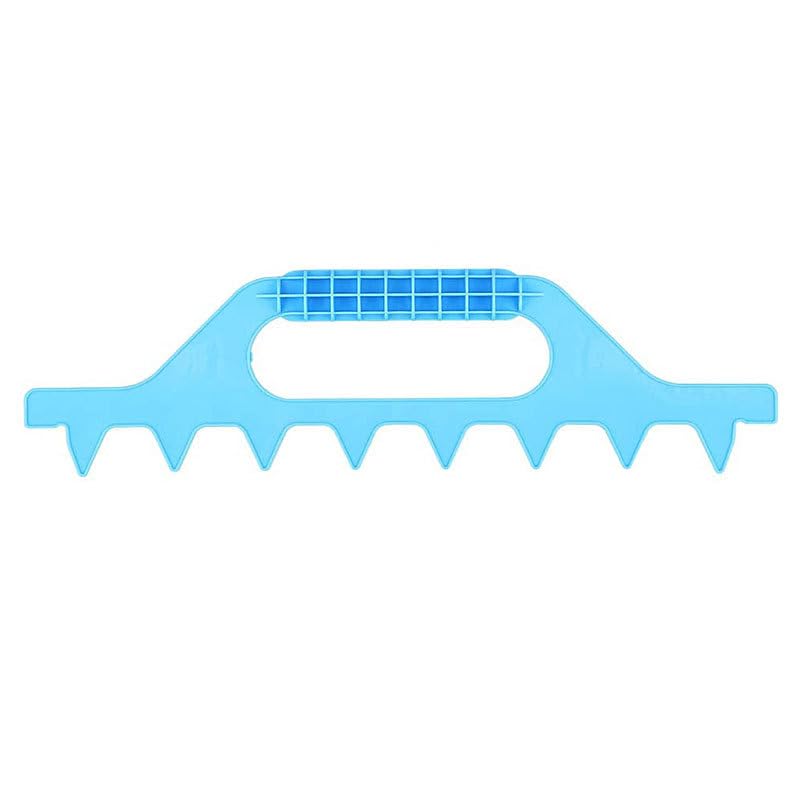 Frame Spacer for Beehives, Bee Frame Spacer Tool, Frame Spacer for Bee Hive, Plastic Beehive Spacing Tool, Honeycomb Frame Spacing Maintainer for Beekeepers (Blue-7 Frame) - color: Blue-7 frame