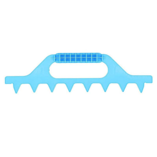 Frame Spacer for Beehives, Bee Frame Spacer Tool, Frame Spacer for Bee Hive, Plastic Beehive Spacing Tool, Honeycomb Frame Spacing Maintainer for Beekeepers (Blue-7 Frame) - color: Blue-7 frame