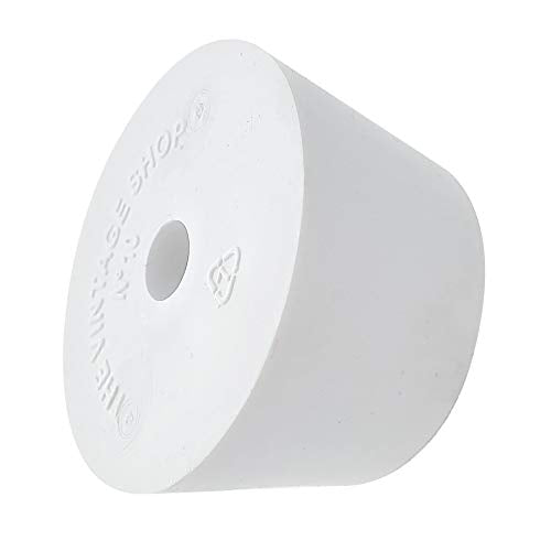 Home Brew Ohio #10 Drilled Rubber Stopper Set of 3