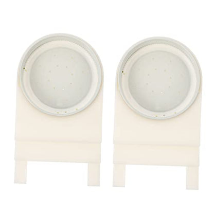 2pcs Beehive Entrance Feeder Easy Install Bee Feeder for Monitoring Sugar Syrup Levels Beekeeping for Internal Entrance Use