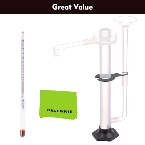 Proofing Parrot for Distilling Distillation Shine Stills Homebrew with Alcometer Proof & Tralle Hydrometer Distiller Accessories Alcohol Measuring Tools - color: Proofing Parrot Alcoholmeter Test Kit
