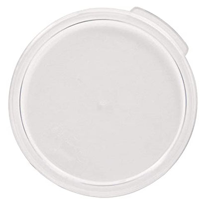 Tiger Chef 1 Quart Commercial Grade Clear Food Storage Round Polycarbonate Containers With Clear Lids - size: 1 Quart