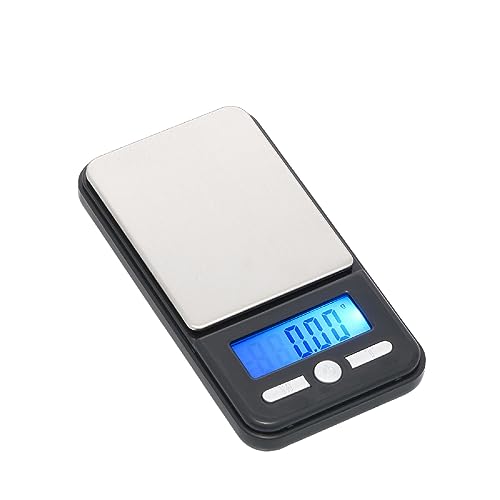American Weigh Scales Digital Pocket Scale AC Series 650g x 0.1g | High Precision 0.1g Accuracy Mini Gram Scale for Kitchen, Lab, Jewelry, Coin Scale, Small Digital Gram Scale Portable Travel Scale - size: 650g x 0.1g