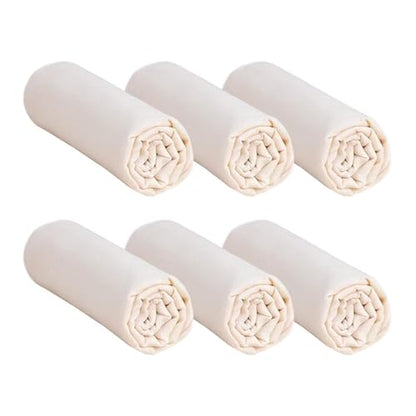 Cheese Cloth Bag - Straining & Cooking Cotton Strainer | 6 Pieces Fine Mesh Unbleached Cotton Straining Cloth For Juicing Soy Milk Yogurt Making Diy Drinks Crafts
