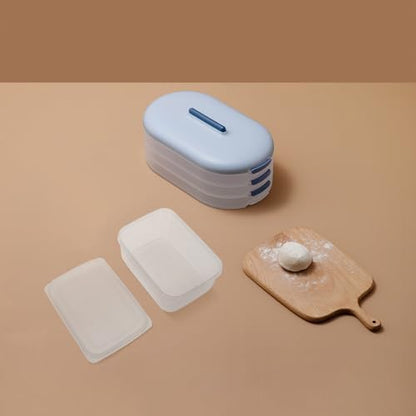 SUPVOX Food Storage Container with Lid 1100ml Cheese and Bread Sealing Box Fresh-keeping Food Storage Case for Refrigerator Kitchen
