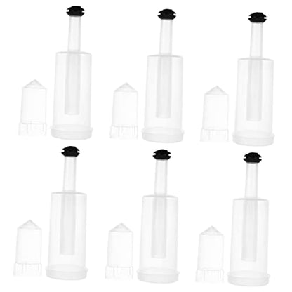 Garneck 1set Craft Beer Brewing Accessory Stopper Silicone Plugs Home Brew Supplies Brew One-way Valve Wine Stopper for Bottles