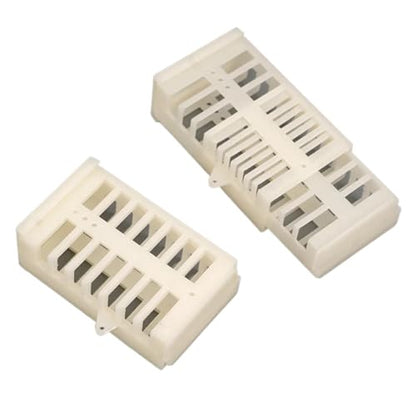 Queen Bee Cage 200pcs Beekeeping Queen Bee Rearing Cage Extension Bees Tools Anti Escape Cages Cup Plastic Cell Supplies Apiculture Equipment for Beekeeping Supplies