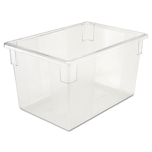 Rubbermaid Commercial Products-Food Storage Box/Tote, 21.5 Gallon, Clear, for Restaurant/Kitchen/Cafeteria - color: Clear, size: 21.5 Gal, style: Container