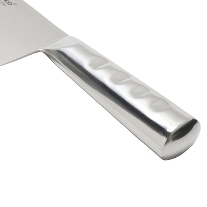 Winco Chinese Cleaver, Steel Hdl, 8" x 2-1/4" Blade - size: 8", style: Chinese Cleaver/Steel Handle