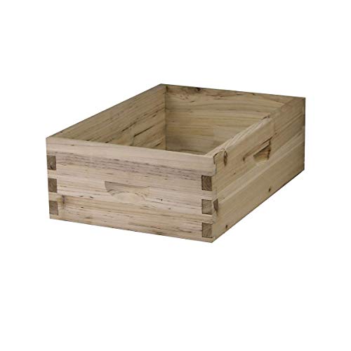 8 Frame Medium Super Box w/Dovetail Joints (Unassembled w/Frames and Foundations)