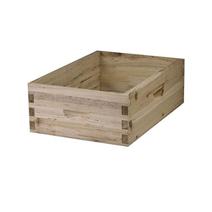 8 Frame Medium Super Box w/Dovetail Joints (Unassembled w/Frames and Foundations)