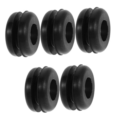 5pcs Airtight Rubber Airlock Grommets for Fermenter Lid Holes and Bucket Lids, Solid Construction Leakproof Seals for Homebrewing and DIY Fermentation Projects