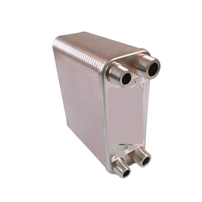 60 Plates Plate Heat Exchanger Water Beer Wort Chiller Cooler 304 Stainless Steel For Home Brewing Beer